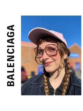 Balenciaga Vintage 1970s Oversized Glasses